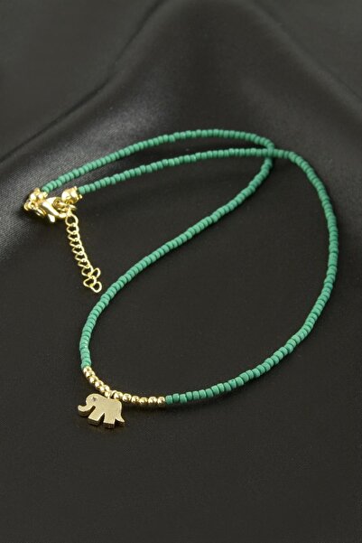 Angel Of Life Mixed Figure Miyoki Bead Necklace 1 Piece