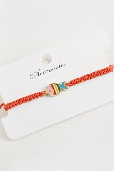 Angel Of Life Fish Macrame Braided Bracelet