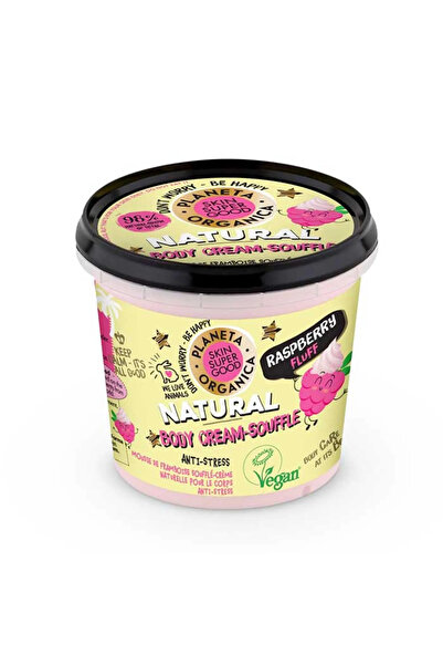 Natura Siberica Cremă de corp Skin Super Good cu puf de zmeură 360 ml