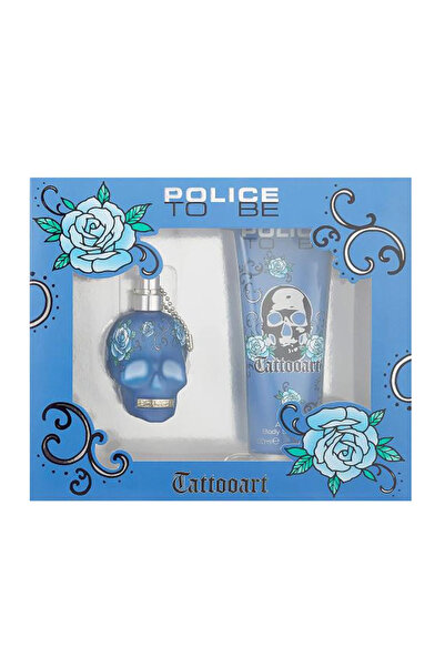 Police to Be Tattooart Eau De Parfum 40ml Spray Locion Corporal Perfumada 200ml