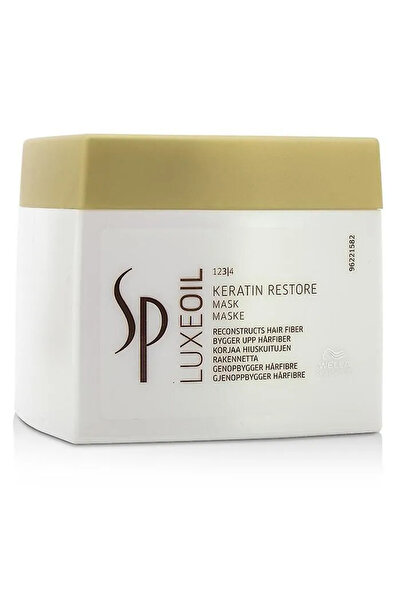 Sebastian Professional Mască reparatoare cu ulei de keratină Sp Luxe 400ml