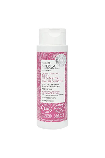 Natura Siberica Ulei hialuronic de curățare profundă anti-îmbătrânire 150 ml