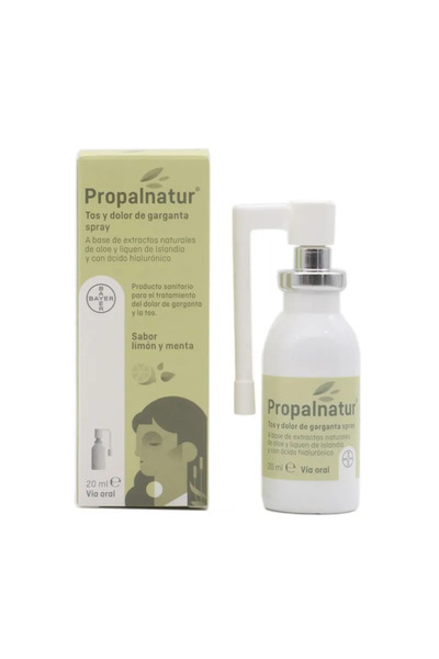 Bayer Propalnatur And Sore Throat Spray Lemon And Mint Flavor 20ml