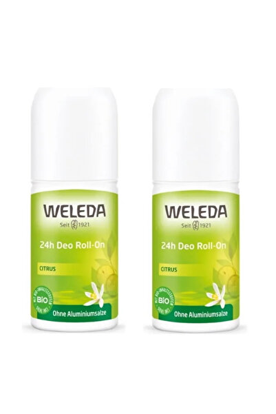 Weleda 24h Deodorant Citrus Roll-On 2x50ml