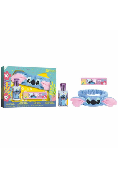 Disney Stitch Eau De Toilette Spray 50ml Set 3 Pieces
