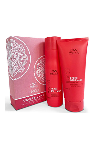 Wella Invigo Color Brilliance Duo Champu 1un Acondicionador 1u