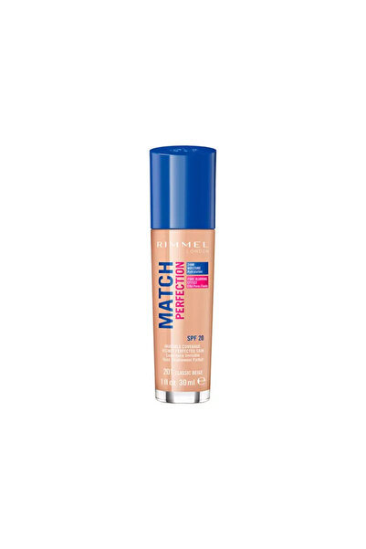 RIMMEL LONDON Fond de ten Match Perfection SPF20 201 Bej Clasic 30ml