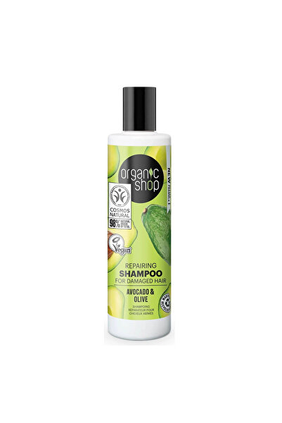 organic shop Avocado Repairing Champu Cabello Dañado 280ml