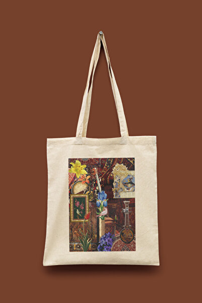 Bi Dünya Haber Seria de colaj 27 - Seria de colaj islamic Aşiyan Geantă din p...