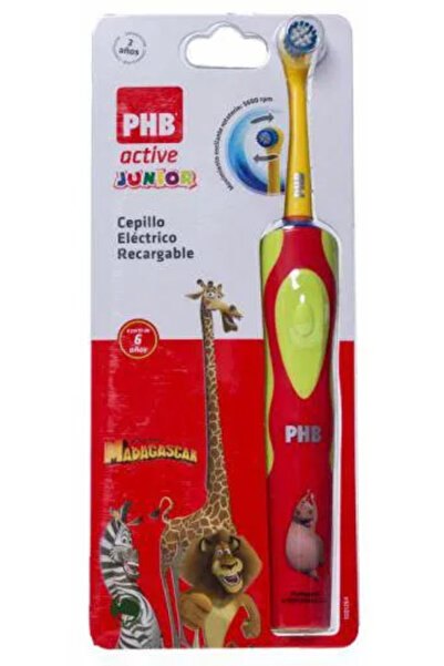 PHB Periuță de dinți electrică Junior Red Sesame Street
