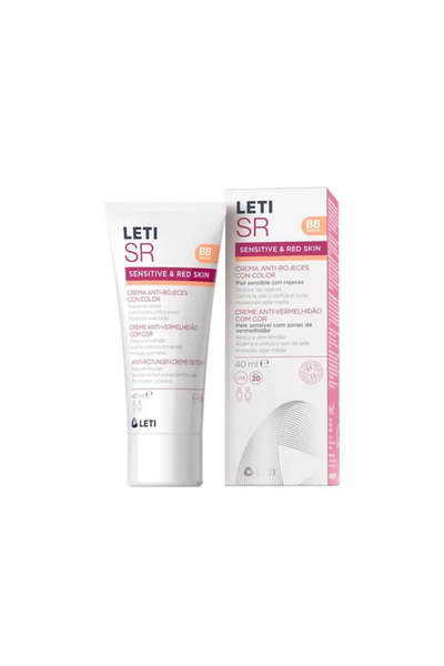 Leti Letisr Cremă colorată anti-roșeață SPF20 40ml