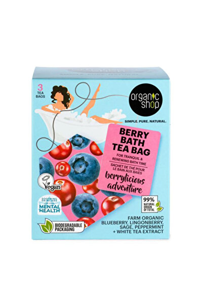 organic shop Berry Bath Bolsitas De Te Pack 280un