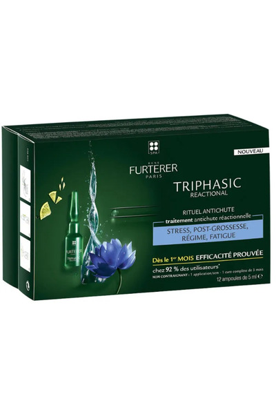Rene Furterer Triphasic Reactional Treatment Anti Hair Loss 12x5ml
