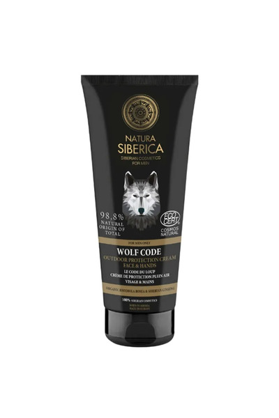 Natura Siberica Cremă de protecție pentru exterior Wolf Code pentru față și mâini 80 ml