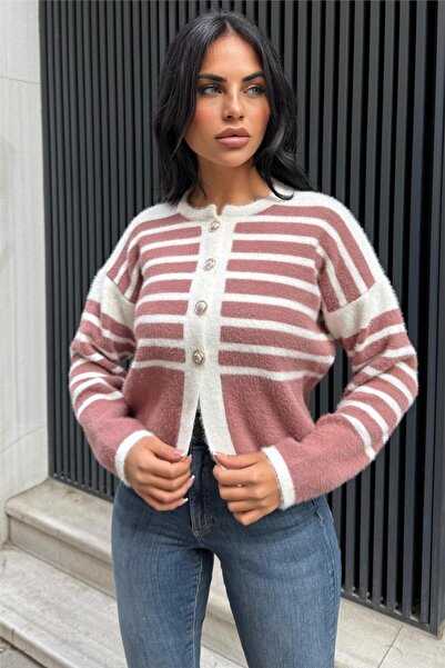 WeShaya CARDIGAN CU DUCĂRI DE GUL DESUSATE