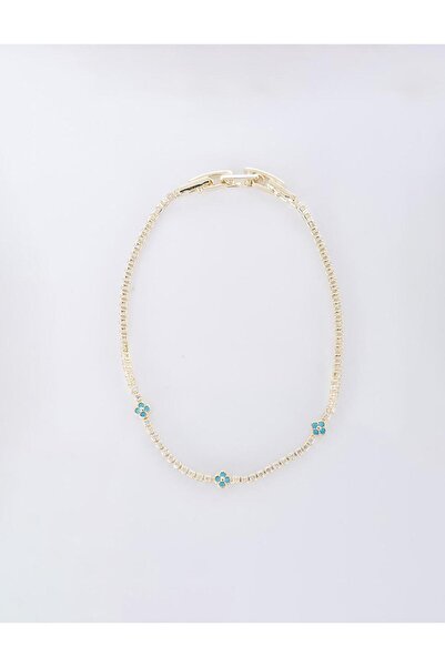 Kayra Mini Flower Figured Bracelet Gold