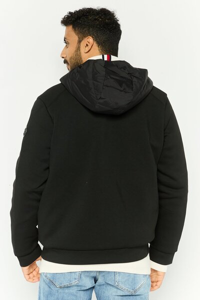 Michael Kors Men Brand Logo Hooded Puffer Jacket, Black