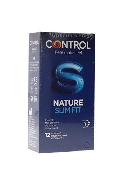 control Prezervative Nature Slim Fit 12 bucăți