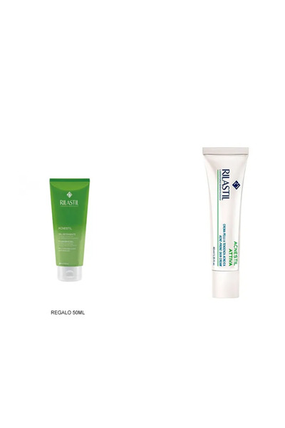 Rilastil Acnestil Attiva Anti-Imperfection Cream 40ml Set 2 Pieces