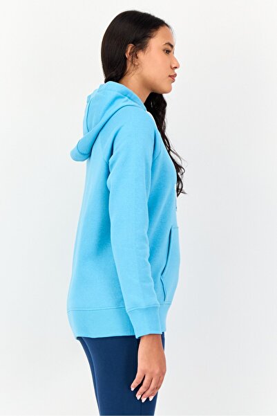 Under Armour Women Loose Fit Long Sleeve Outdoor Hoodie, Blue