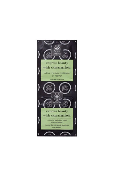 Apivita Mască hidratantă intensivă cu castravete 2x8ml