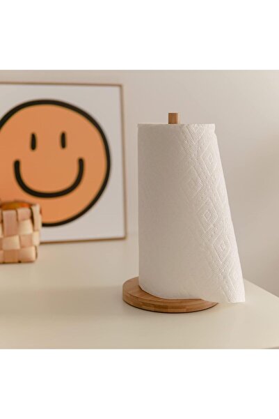 Hype Store Bamboo 12 cm Round Towel Napkin Holder