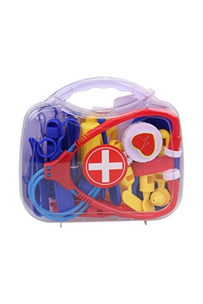 Toybox Doctor Kit for Kids Pretend Play Doctor Toy Set Including Carrying Case for Kids