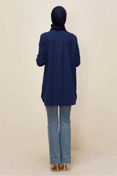 Alvina Shirt Collar Tunic 45973