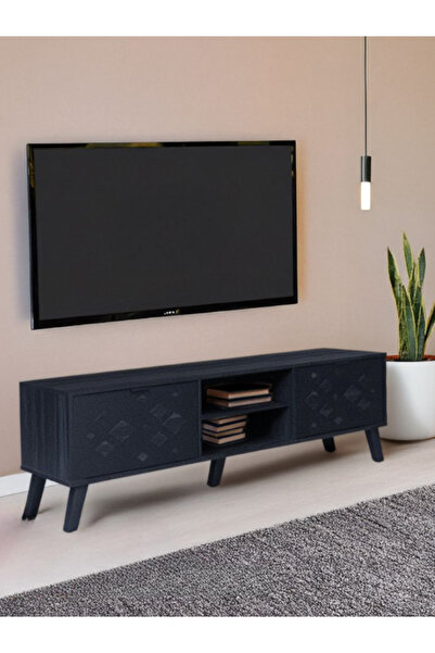BEC22 TV cabinet - 160 cm - Modern design and ideal storage capacity