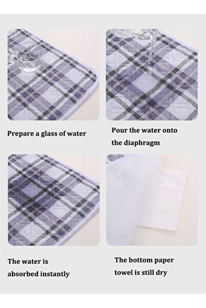 Generic 80x120cm Waterproof Baby Mattress Pad, Washable Baby Urine Pad, Women's Menstrual Mattress, Reusable