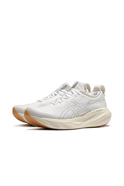 Asics Tiger Men Gel-Nimbus 25 Outdoor Running Sneakers Beige/White