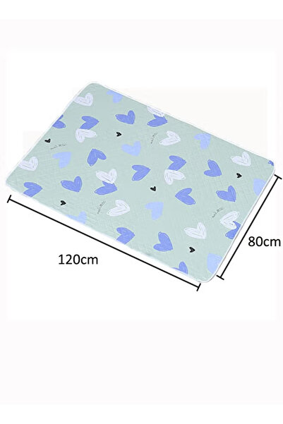 Generic 80x120cm Waterproof Baby Mattress Pad, Washable Baby Urine Pad, Women's Menstrual Mattress, Reusable