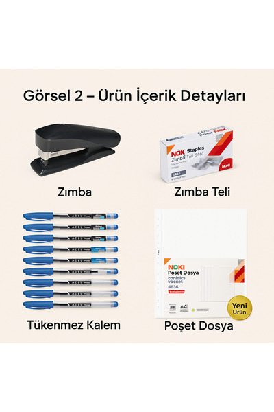 KarmaOfis Energetic and Vibrant Office Set – Available in Orange, Red, and Yellow Colors