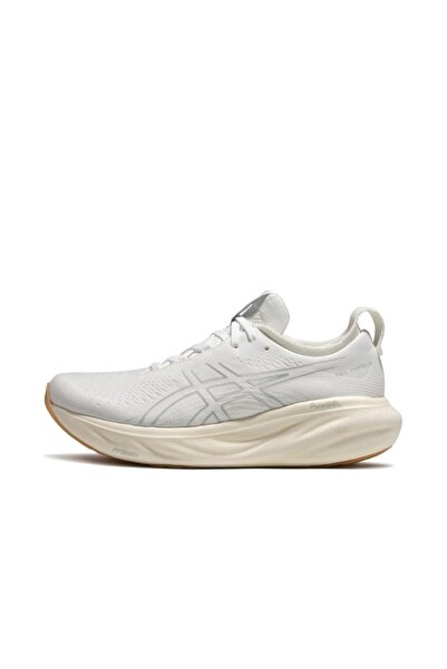 Asics Tiger Men Gel-Nimbus 25 Outdoor Running Sneakers Beige/White