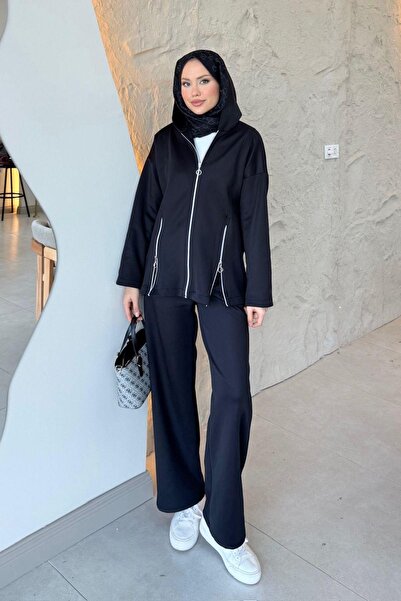 Hazamoda Zippered Sucuba Suit Black