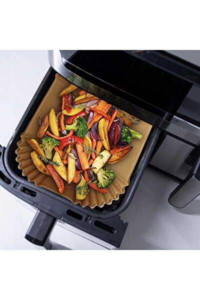Next Trend Hârtie de copt pentru friteuza cu aer Ninja Dual Zone și alte modele cu dublă zonă 22 x 14 x 4,5 cm