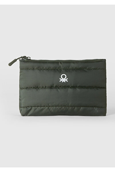 United Colors of Benetton Unisex small size khaki wallet