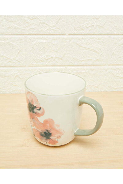 REDTAG Multicolor Floral Pad Print Mug