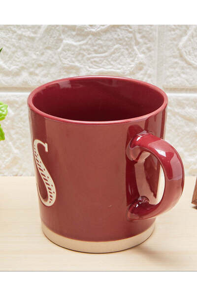 REDTAG Red Glaze Alphabet Mug-S