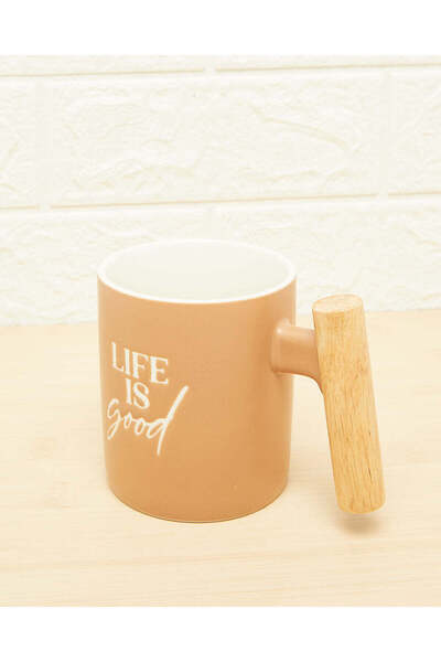 REDTAG Brown Life Is Good Mug