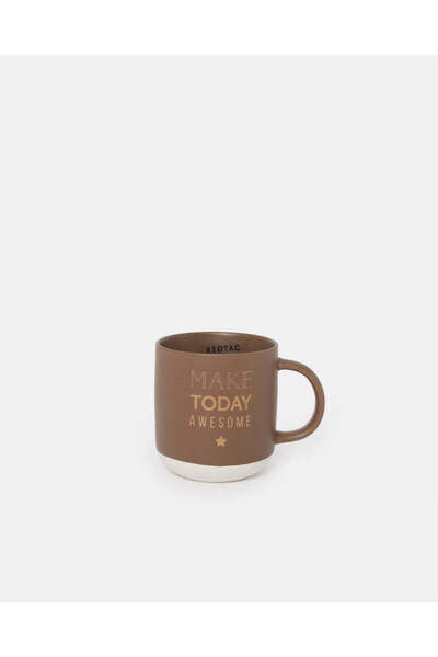 REDTAG Brown Make Today Awesome Mug (13 Oz)