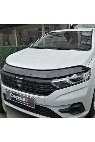 Cappafe Dacia Sandero 2021- Yılı ve Sonrası Uyumlu Kaput Rüzgarlığı 4mm