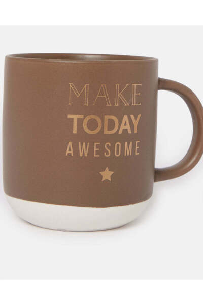 REDTAG Brown Make Today Awesome Mug (13 Oz)