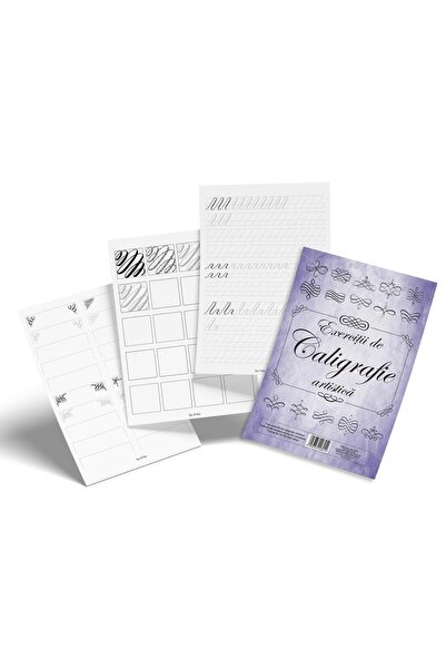 Libra Introduction to Artistic Calligraphy, Exercise Sheets 60 pages
