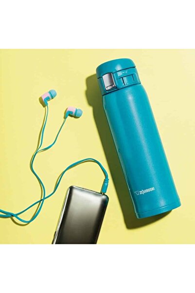 ZOJIRUSHI Vacuum Bottle SM-SC – Hot & Cold Insulated Stainless Steel Thermos Blue SM-SC60-AV