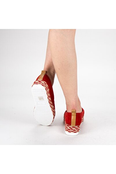 Botinelli Women's Casual Shoes with Platform BL00029 Red