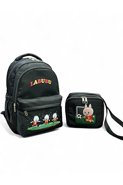 QİELL Rucsac pentru fete de școală primară LabubuLU, cu nutriție termică, ver...