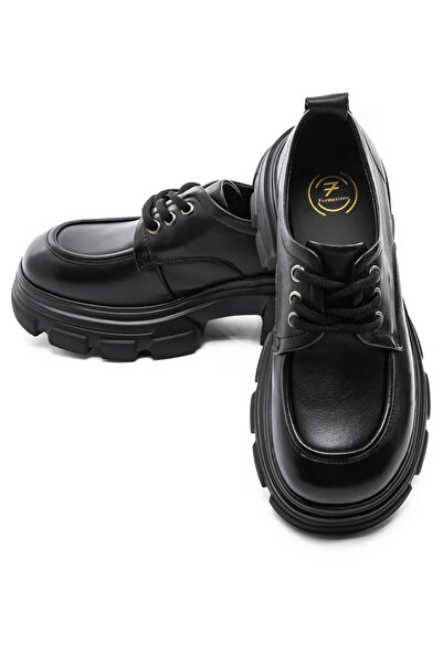 FORMAZIONE Pantofi Casual Dama din piele naturala KM1606 Negru