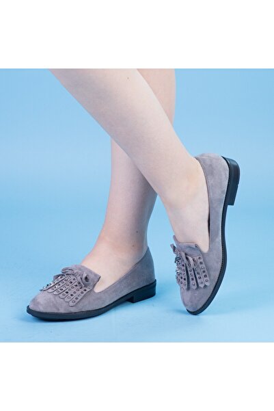 mei Women's Casual Shoes XD102 Grey