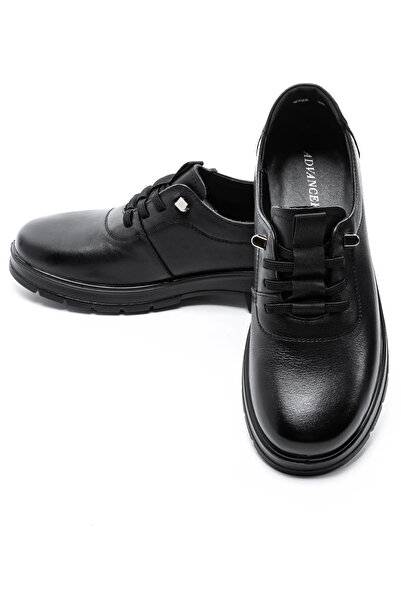 advancer Γυναικεία Casual Παπούτσια από Γνήσιο Δέρμα N725 Μαύρα